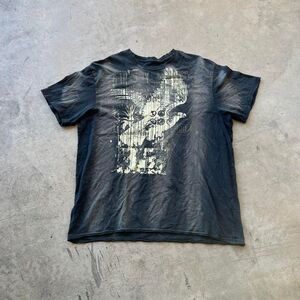 DKNY Jeans y2k tee Mens size XL AOP grunge emo